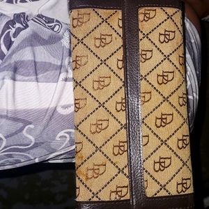 Doonie and Bourke jacquard wallet